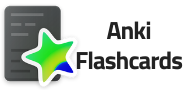 Anki Flashcards Logo